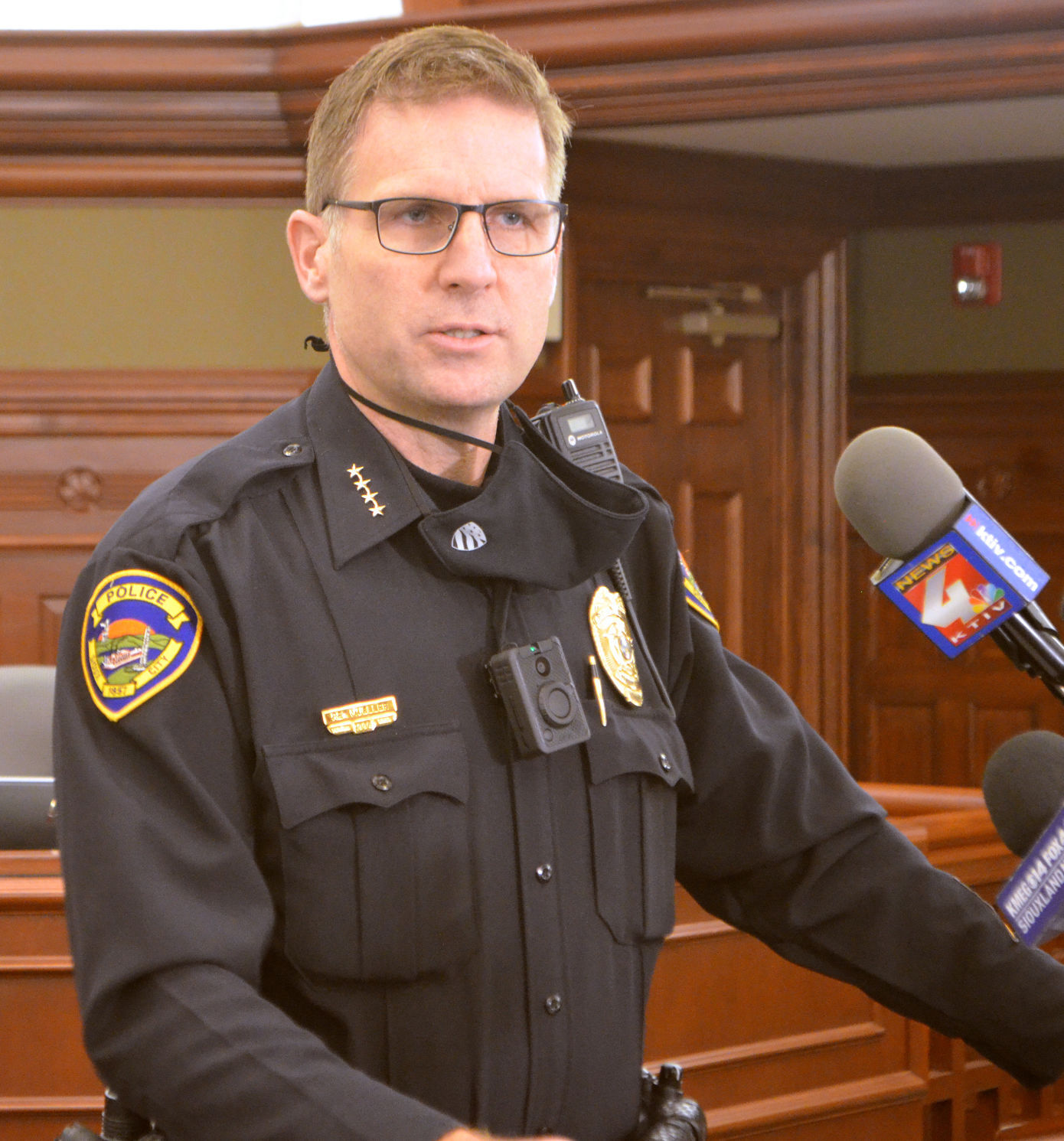 Sioux City Police body cameras